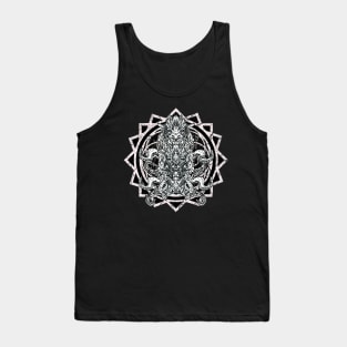 Cthulu Chaos Leviathan Occult Ritual Tank Top